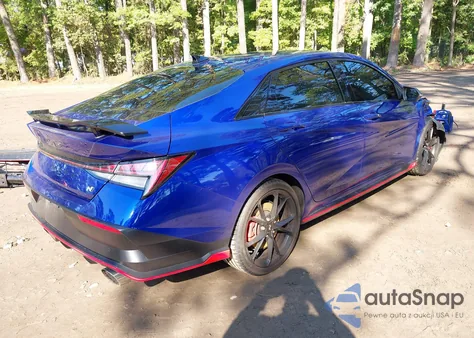 2025 Hyundai Elantra N z USA, uszkodzony, nr VIN KMHLW4DK1SU027729